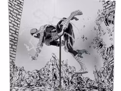 Marvel PVC Statue !/10 Spider-Man (Line Art) (The Amazing Spider-Man #318) (Gold Label)