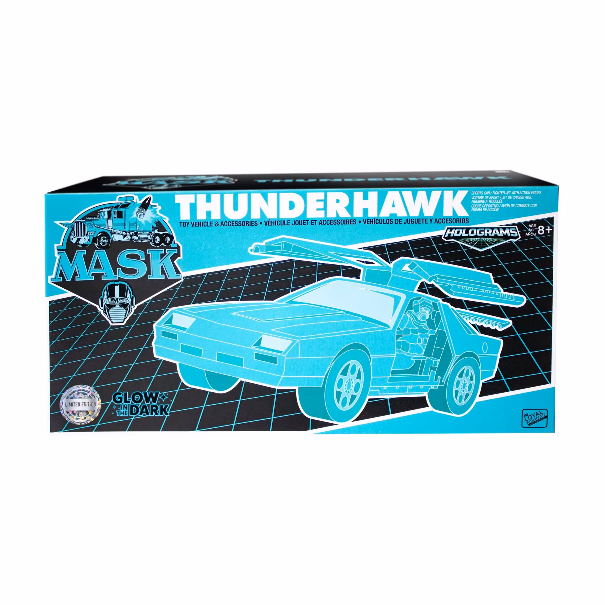 M.A.S.K. Thunderhawk with Matt Trakker (Hologram Edition) SDCC 2026 Exclusive Vehicle & Action Figure Set