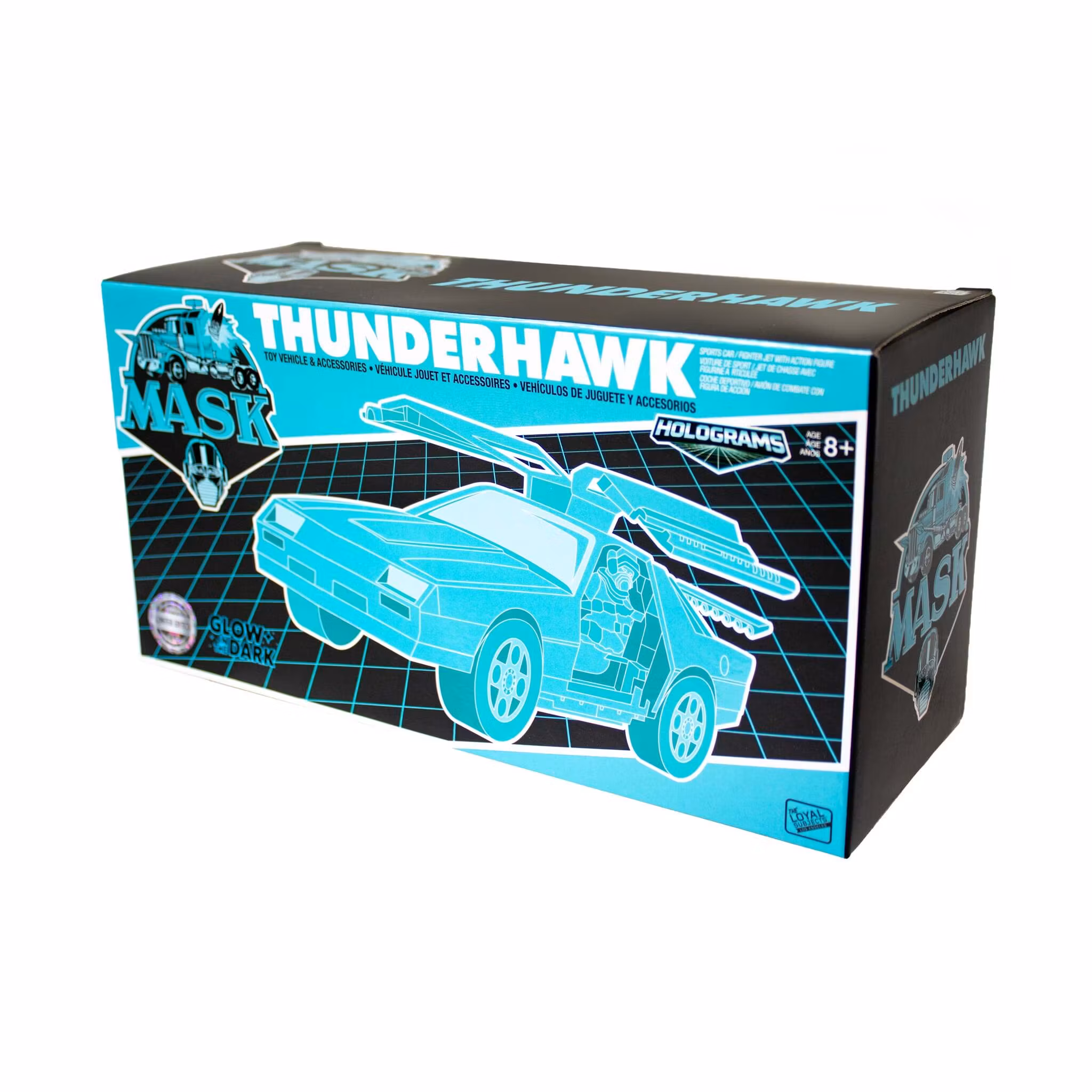 M.A.S.K. Thunderhawk with Matt Trakker (Hologram Edition) SDCC 2026 Exclusive Vehicle & Action Figure Set