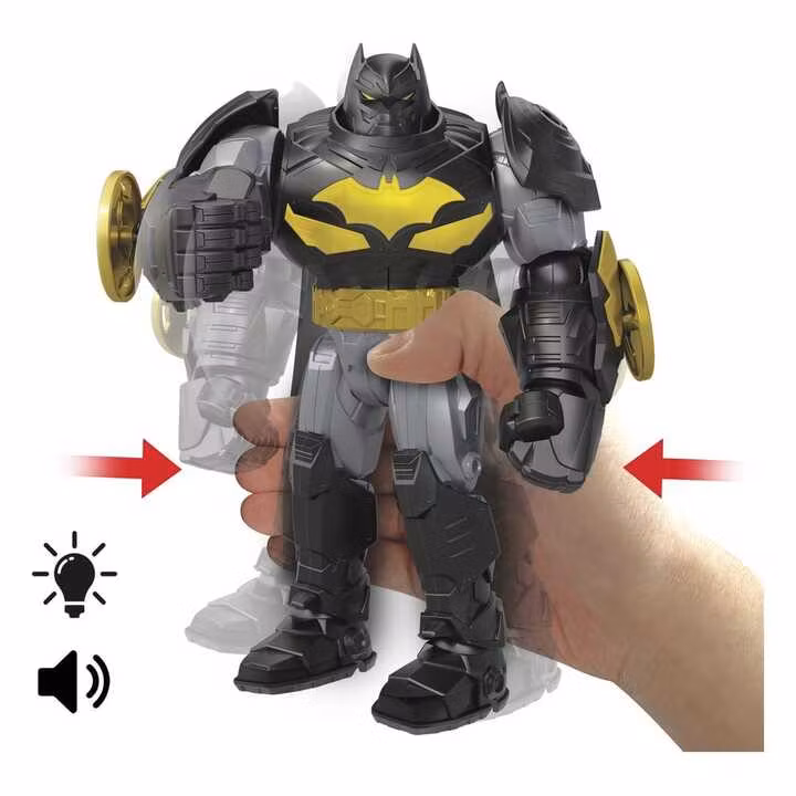DC Premier Action Figure with Sound & Light Mecha Suit Batman