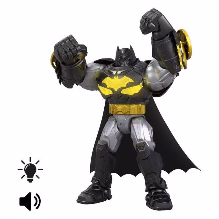 DC Premier Action Figure with Sound & Light Mecha Suit Batman