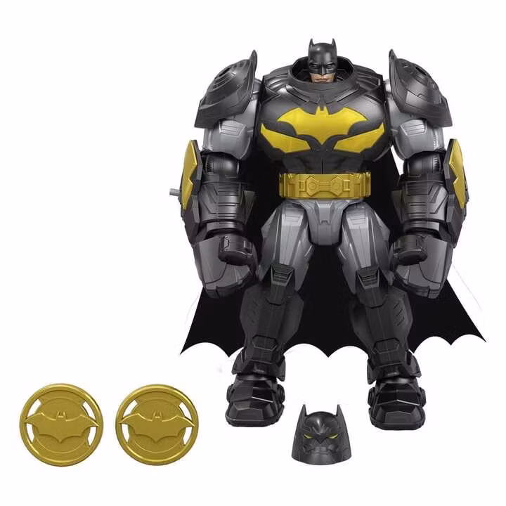 DC Premier Action Figure with Sound & Light Mecha Suit Batman