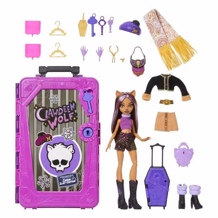 Monster High Skulltimate Secrets Doll Clawdeen Wolf