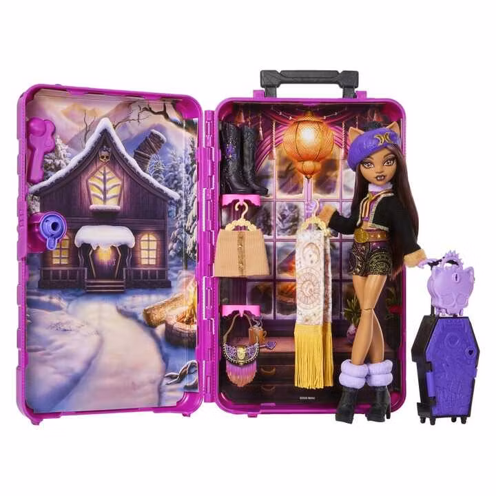 Monster High Skulltimate Secrets Doll Clawdeen Wolf