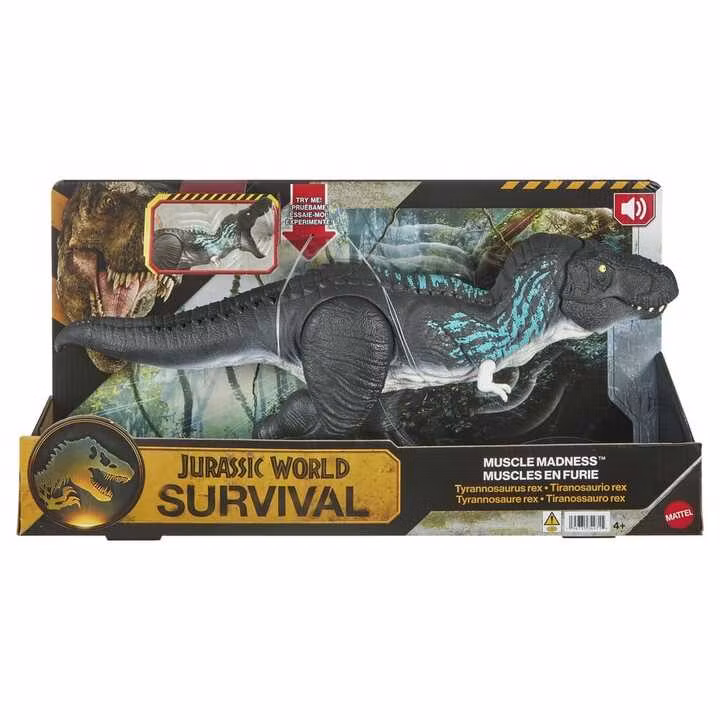Jurassic World: Survival Action Figure Muscle Madness Tyrannosaurus Rex