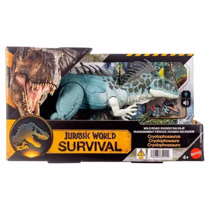Jurassic World: Survival Action Figure Wild Roar Cryolophosaurus
