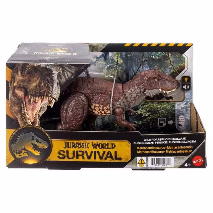 Jurassic World: Survival Action Figure Wild Roar Metriacanthosaurus
