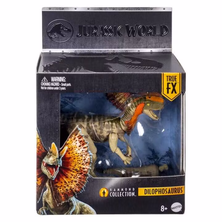 Jurassic World Rebirth Hammond Collection Action Figure Dilophosaurus