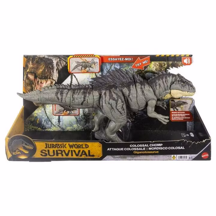 Jurassic World: Survival Action Figure Colossal Chomp Giganotosaurus