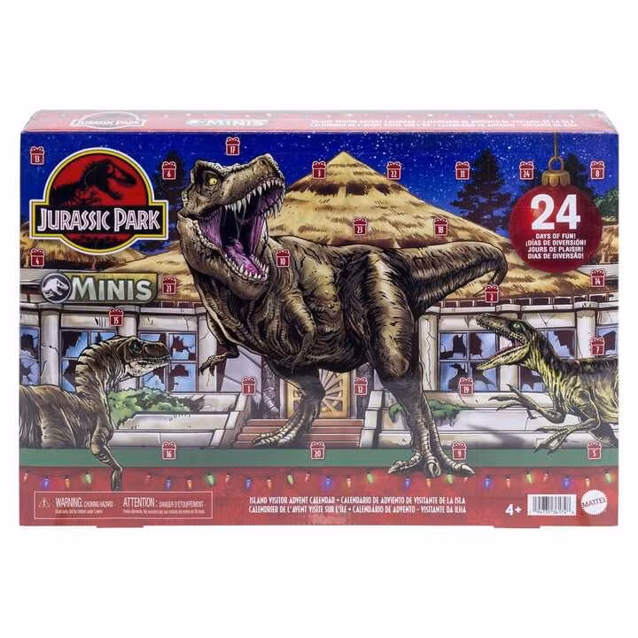 Jurassic Park Minis Advent Calendar Island Visitor