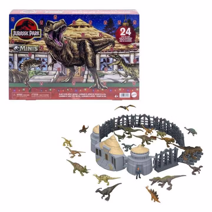 Jurassic Park Minis Advent Calendar Island Visitor