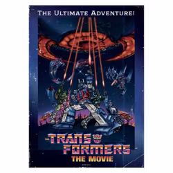 Transformers Art Print The Movie 40th Anniversary Limited Edition