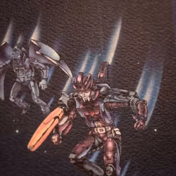 Transformers Art Print The Movie 40th Anniversary Limited Edition