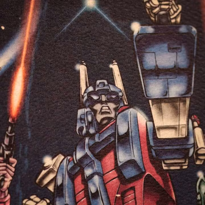 Transformers Art Print The Movie 40th Anniversary Limited Edition