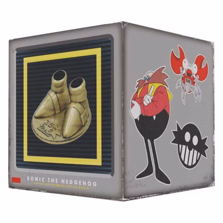 Sonic the Hedgehog Replica 35th Anniversary Metal Boot Limited Edition
