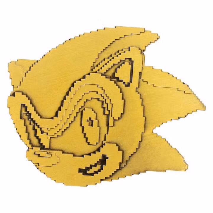 Sonic the Hedgehog Medallion Set 35th Anniversary Then & Now Limited Edition