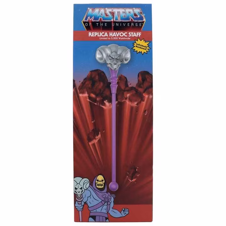 Masters of the Universe Replica Miniature Havoc Staff Limited Edition