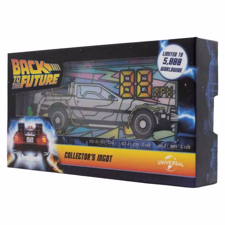 Back to the Future Ingot Stained Glass-Style Limited Edition