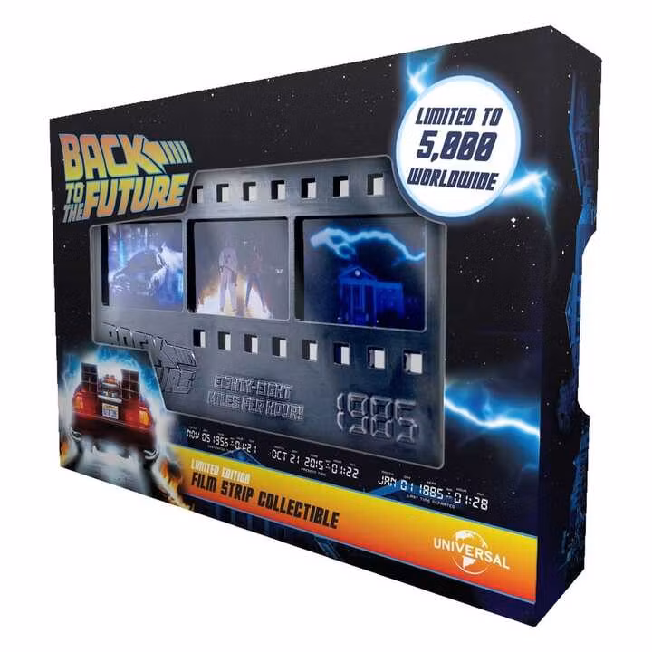 Back to the Future Ingot Metal Film Strip Collectible Limited Edition