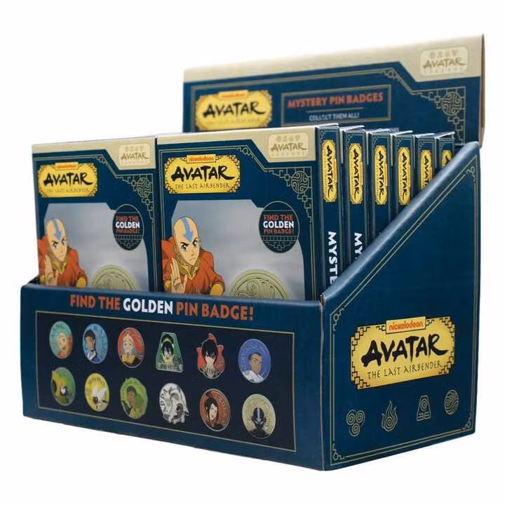Avatar: The Last Airbender Mystery Pin Badges Blind Box Display (12)