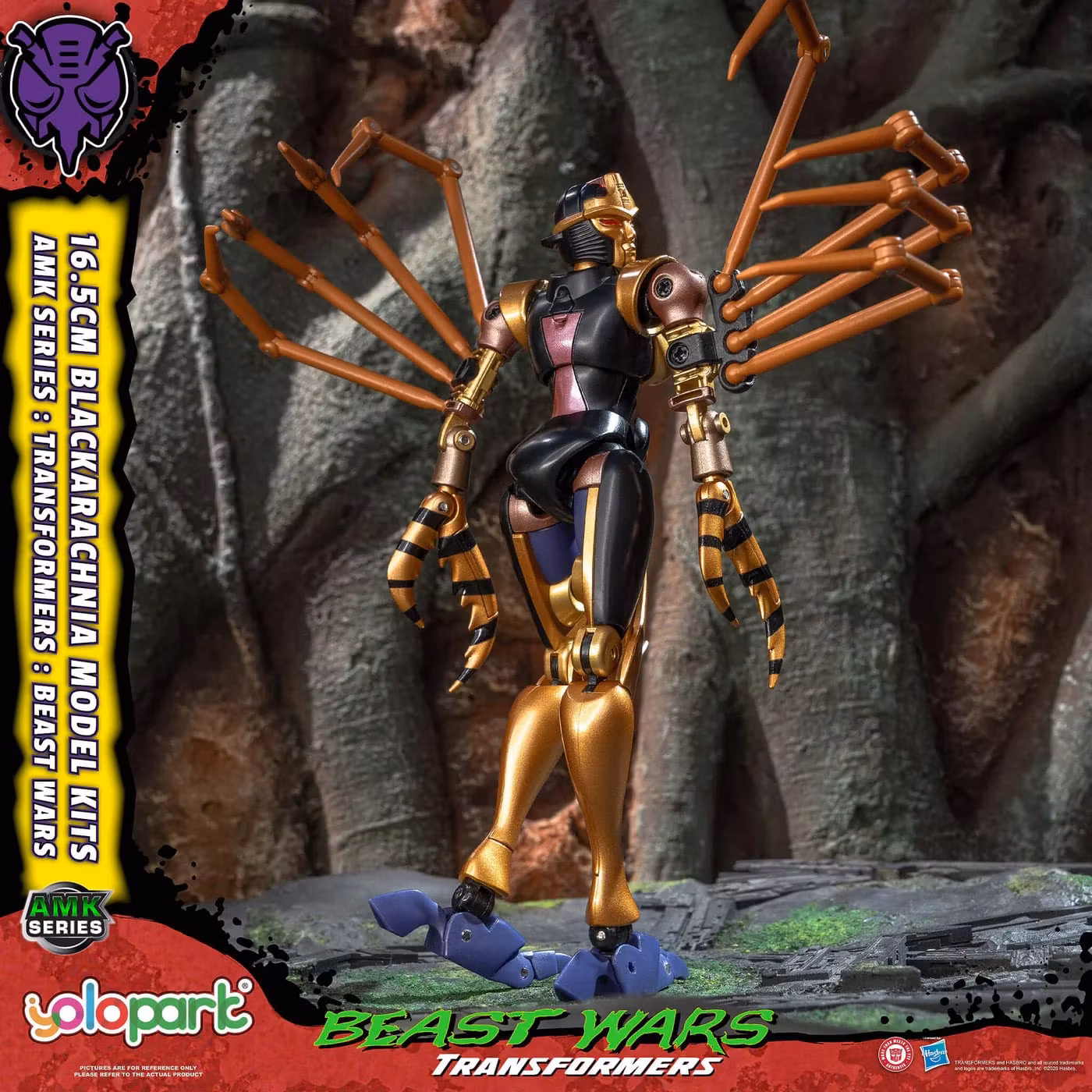 Transformers: Beast Wars AMK Series Blackarachnia Model Kit