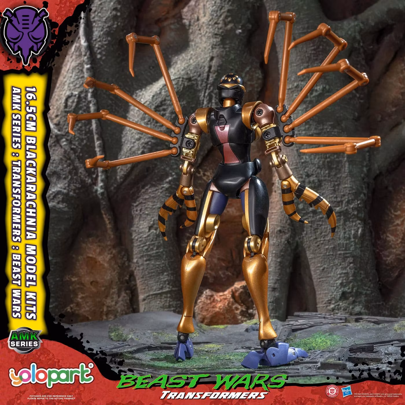 Transformers: Beast Wars AMK Series Blackarachnia Model Kit