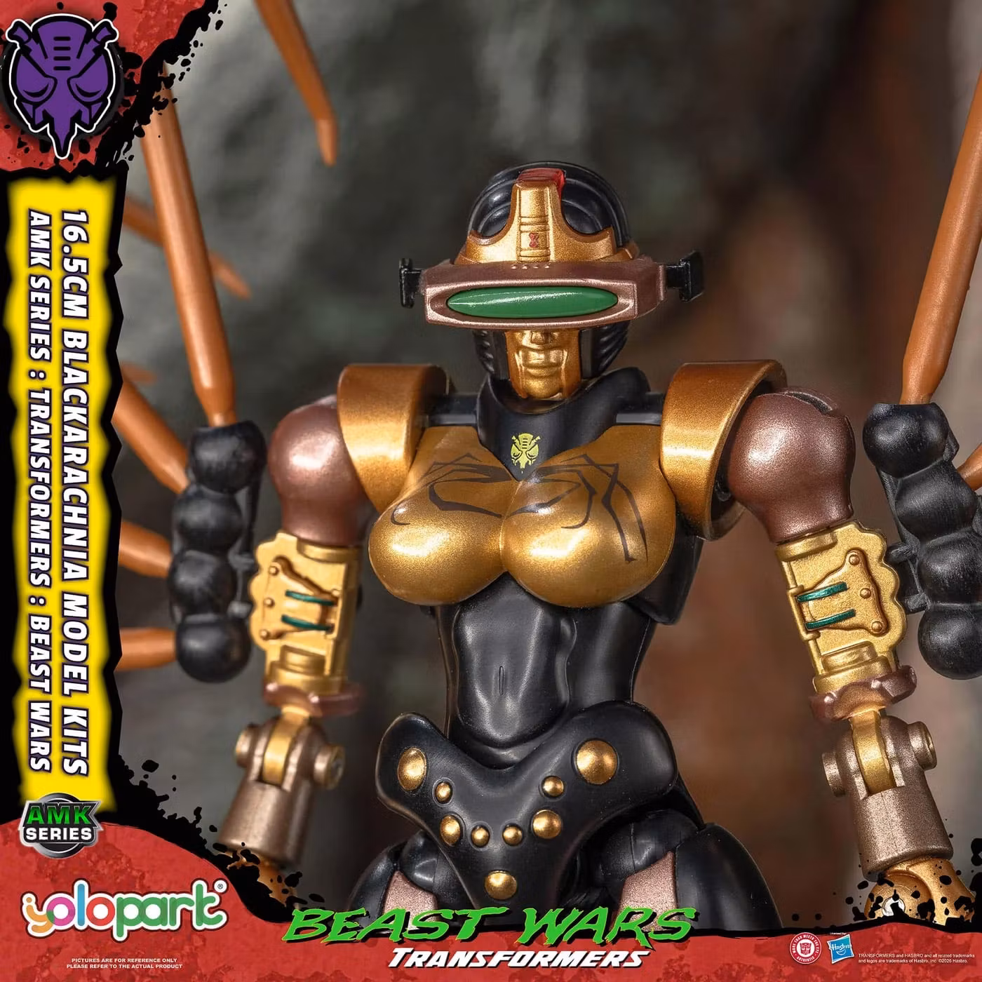 Transformers: Beast Wars AMK Series Blackarachnia Model Kit