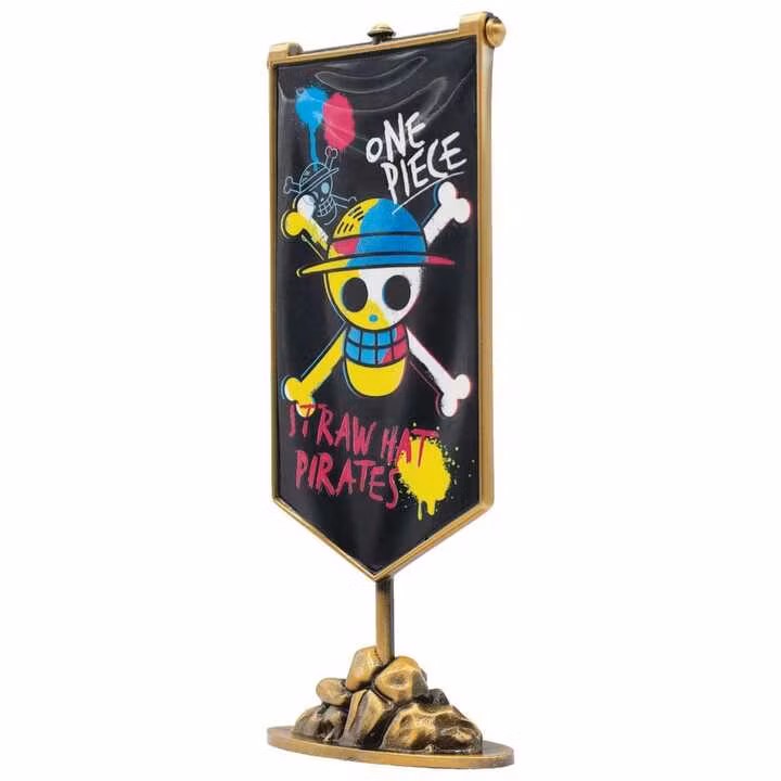 One Piece Replica Straw Hat Pirates Metal Banner