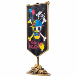 One Piece Replica Straw Hat Pirates Metal Banner