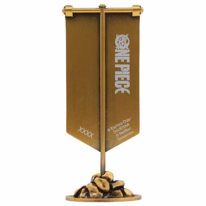 One Piece Replica Straw Hat Pirates Metal Banner