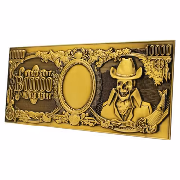One Piece Replica 10,000 World Berry Metal Banknote