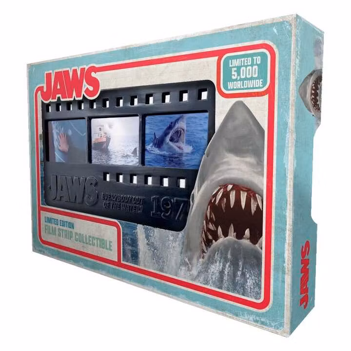 Jaws Ingot Metal Film Strip Collectible Limited Edition