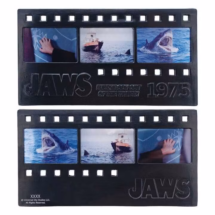 Jaws Ingot Metal Film Strip Collectible Limited Edition