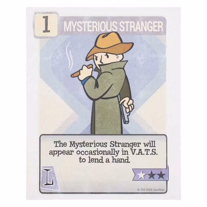 Fallout Ingot Pip-Boy Limited Edition Lenticular Mysterious Stranger Variant