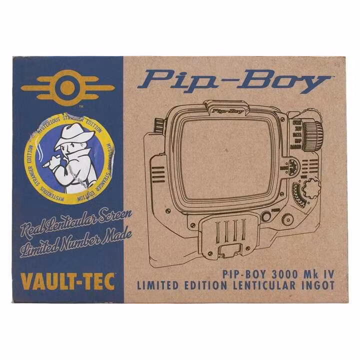Fallout Ingot Pip-Boy Limited Edition Lenticular Mysterious Stranger Variant
