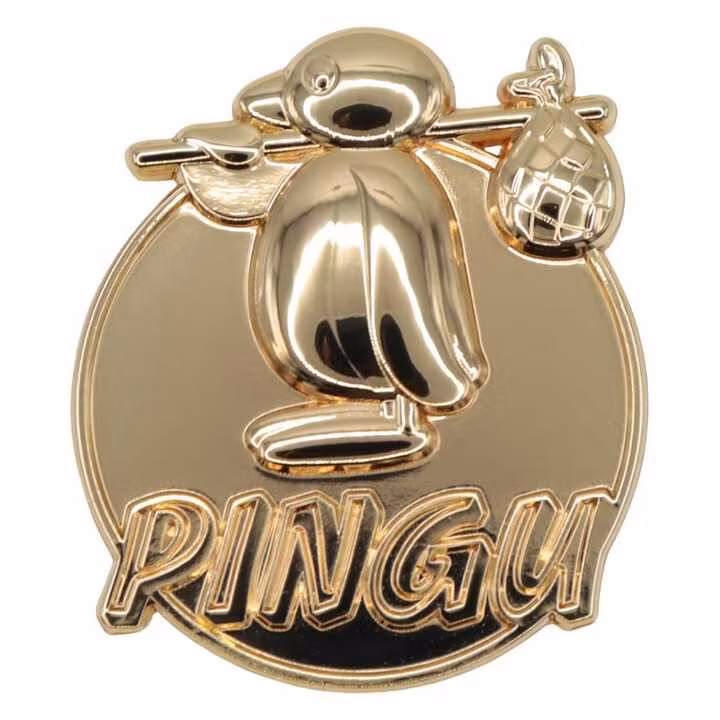 Pingu Mystery Pin Badges Blind Box Display (12)