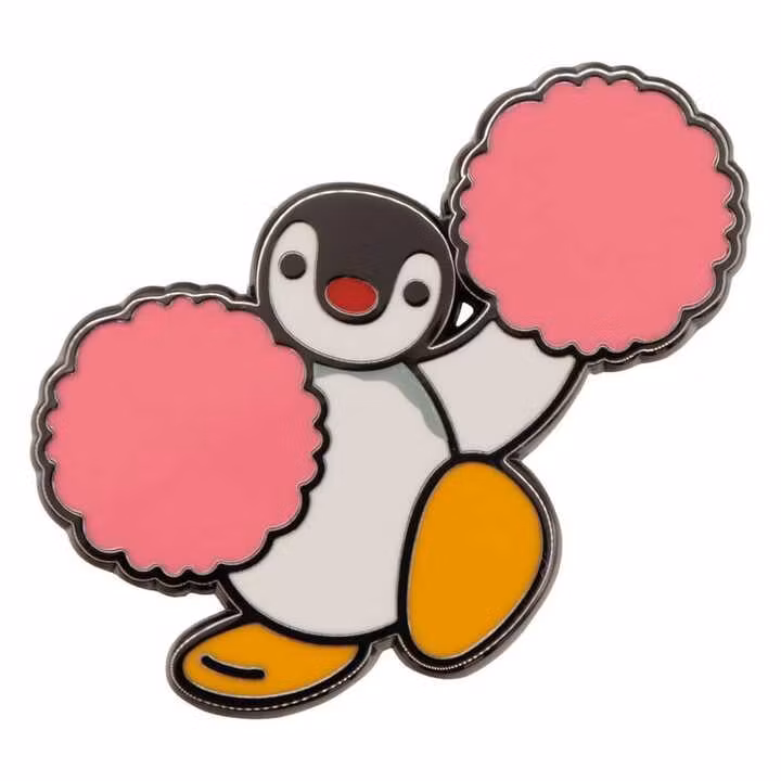 Pingu Mystery Pin Badges Blind Box Display (12)