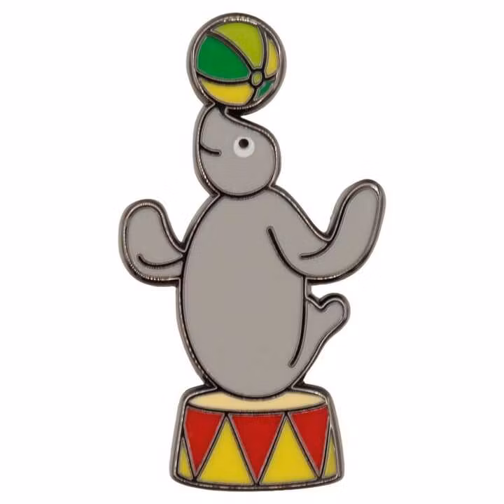 Pingu Mystery Pin Badges Blind Box Display (12)