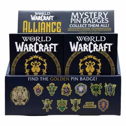 World of Warcraft Alliance Pin Badges Blind Box Display (12)