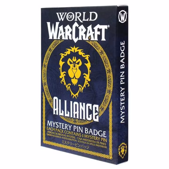 World of Warcraft Alliance Pin Badges Blind Box Display (12)