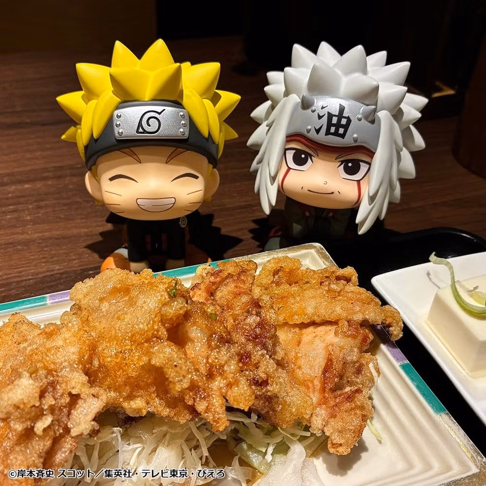 Naruto: Shippuden Look Up Series Naruto Uzumaki (Smile Ver.) & Jiraiya (With Gift)
