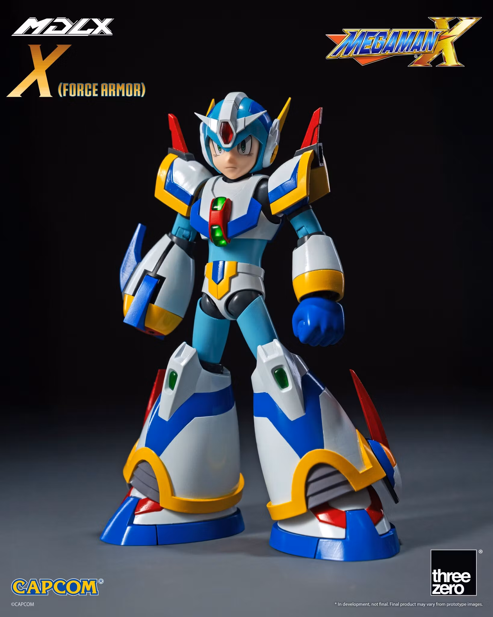Mega Man X MDLX Articulated Figure Series Mega Man X (Force Armor) Action Figure