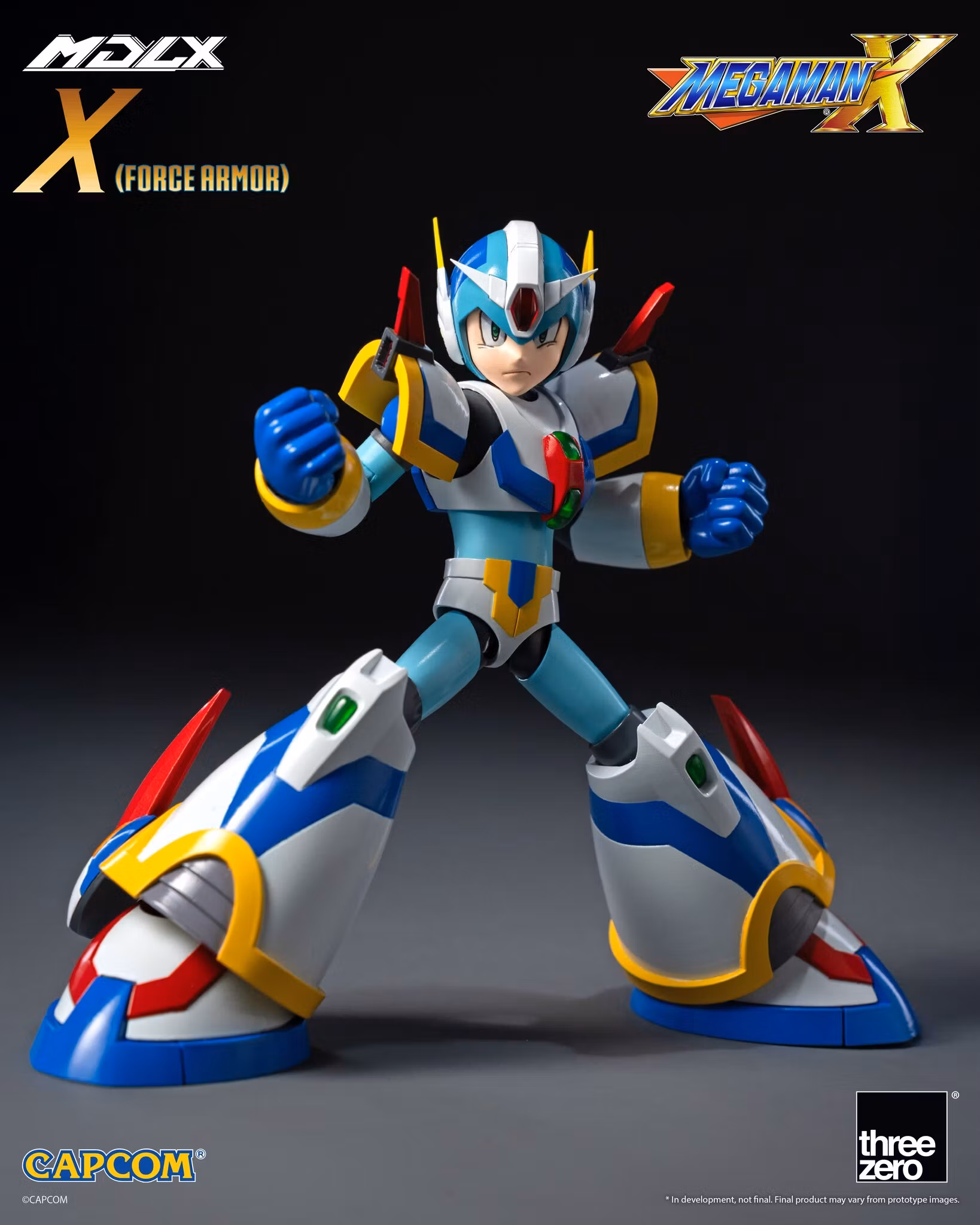 Mega Man X MDLX Articulated Figure Series Mega Man X (Force Armor) Action Figure