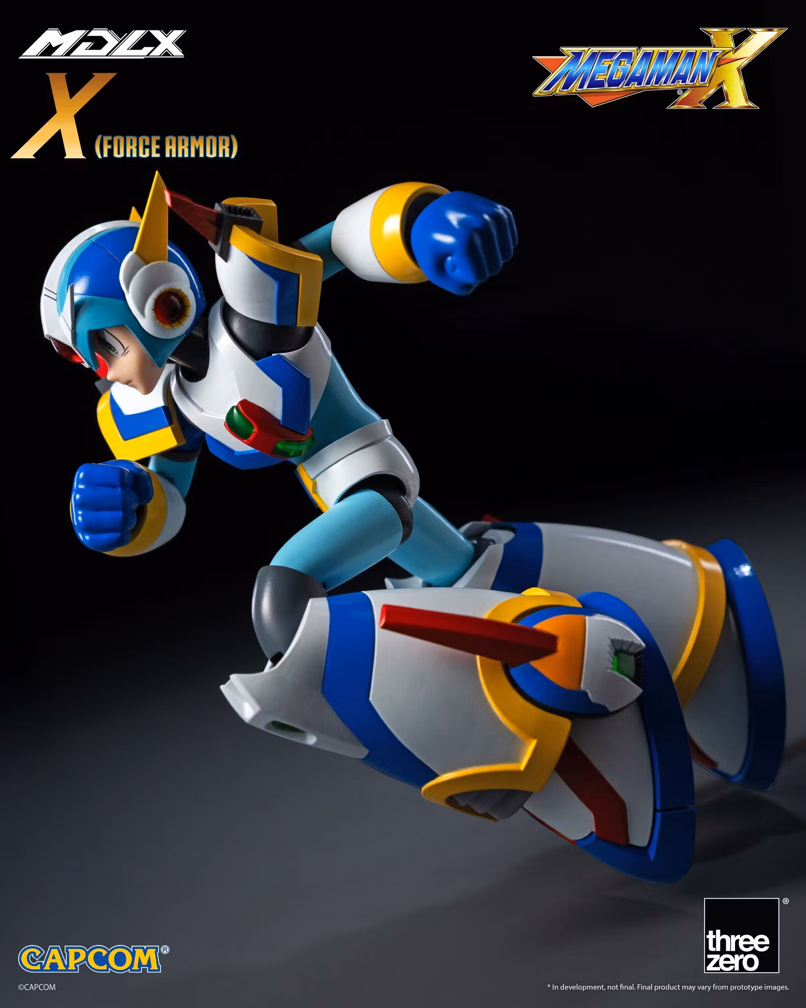 Mega Man X MDLX Articulated Figure Series Mega Man X (Force Armor) Action Figure