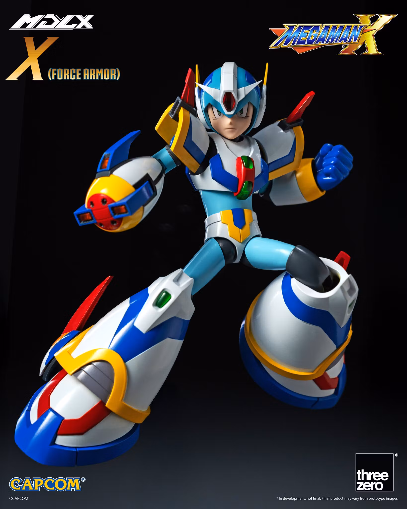 Mega Man X MDLX Articulated Figure Series Mega Man X (Force Armor) Action Figure