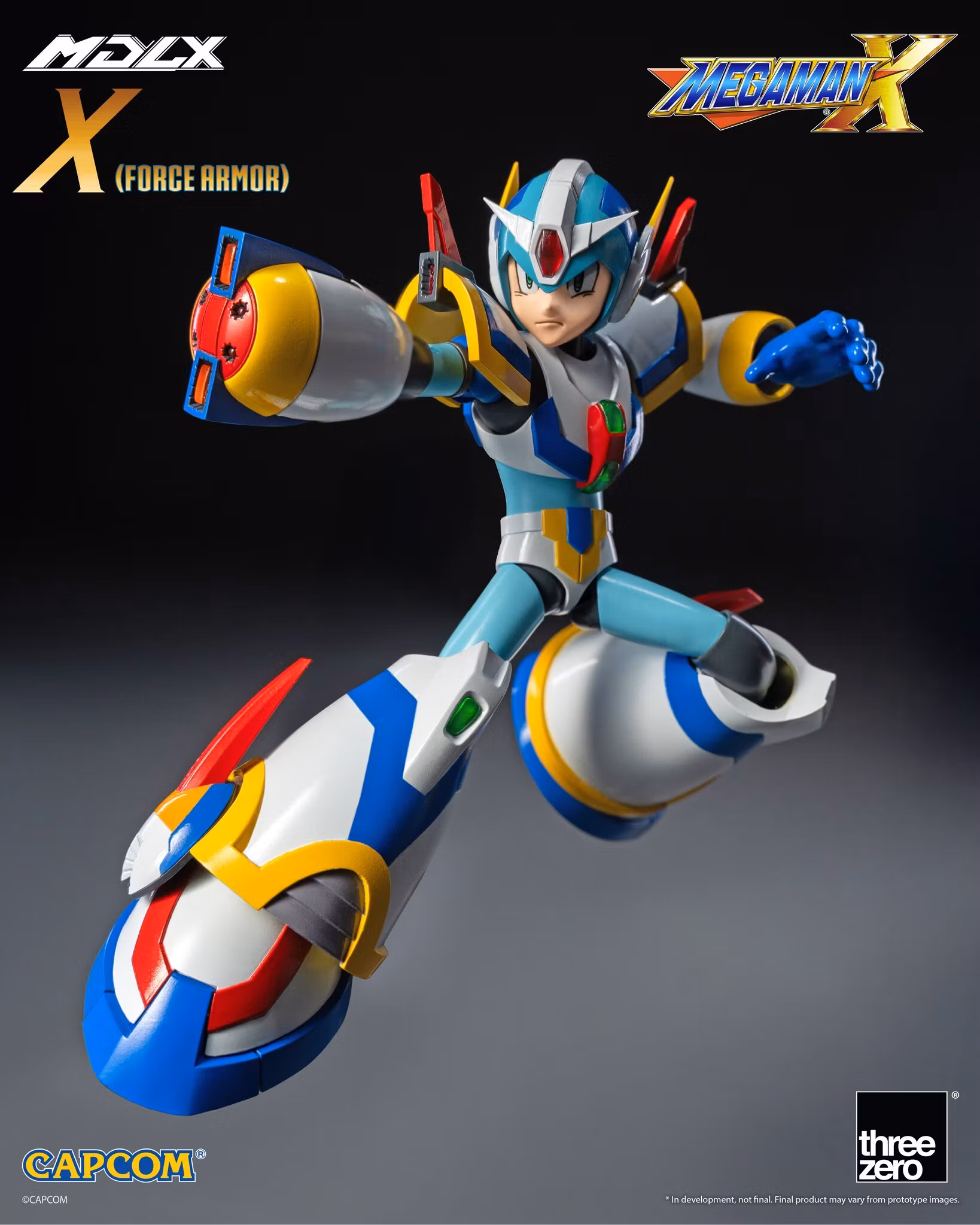 Mega Man X MDLX Articulated Figure Series Mega Man X (Force Armor) Action Figure