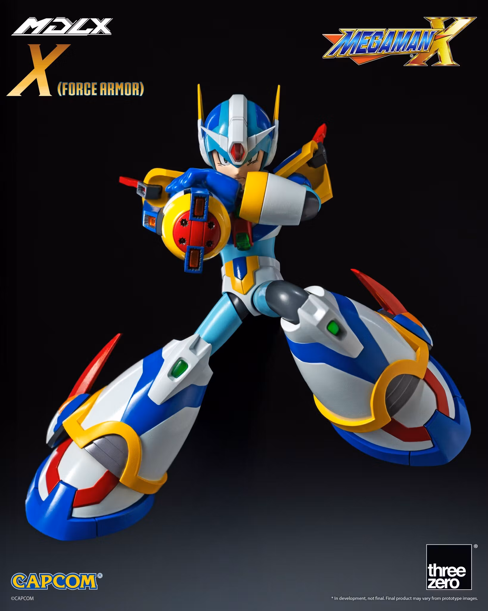 Mega Man X MDLX Articulated Figure Series Mega Man X (Force Armor) Action Figure