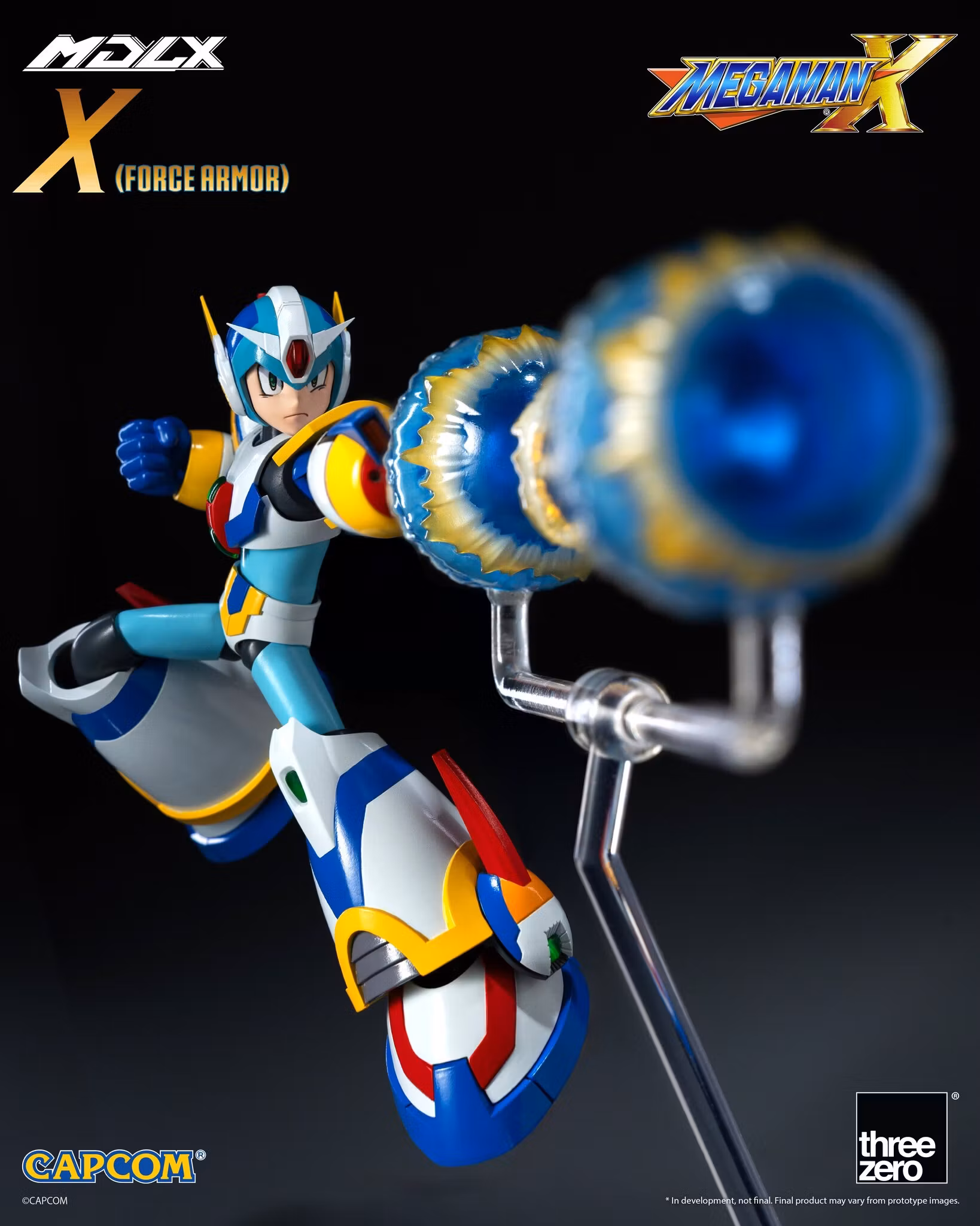 Mega Man X MDLX Articulated Figure Series Mega Man X (Force Armor) Action Figure