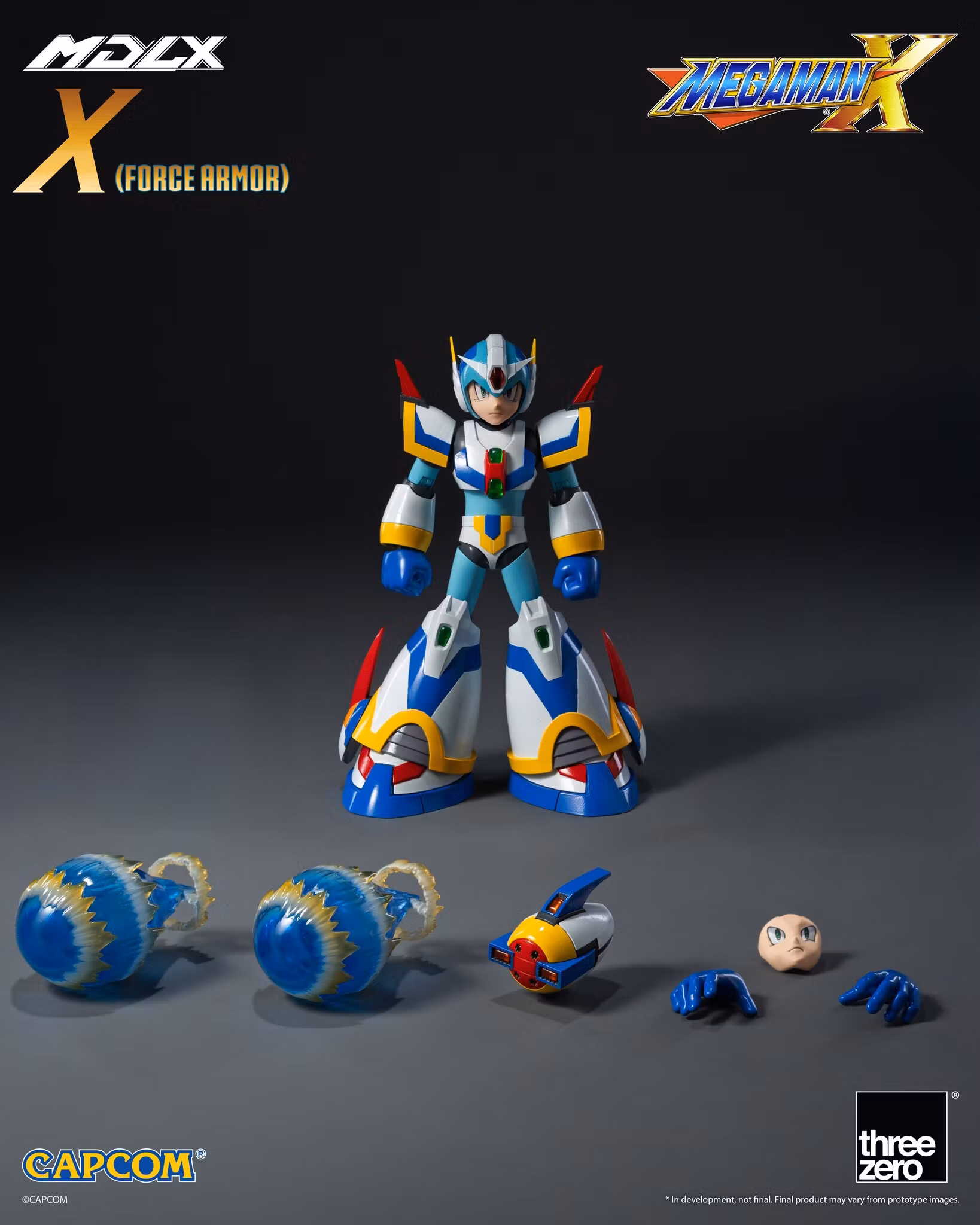 Mega Man X MDLX Articulated Figure Series Mega Man X (Force Armor) Action Figure