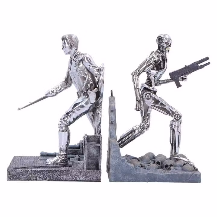 Terminator 2 Bookends T-1000 vs T-800